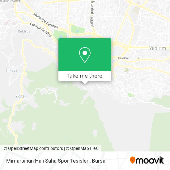 Mimarsinan Halı Saha Spor Tesisleri map