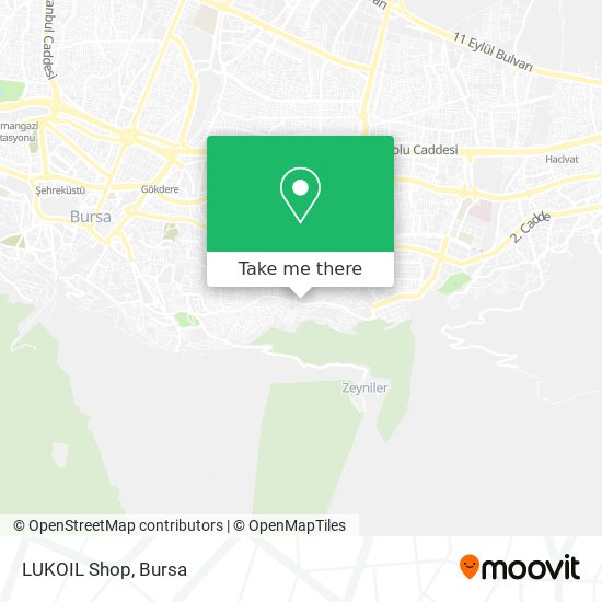 LUKOIL Shop map