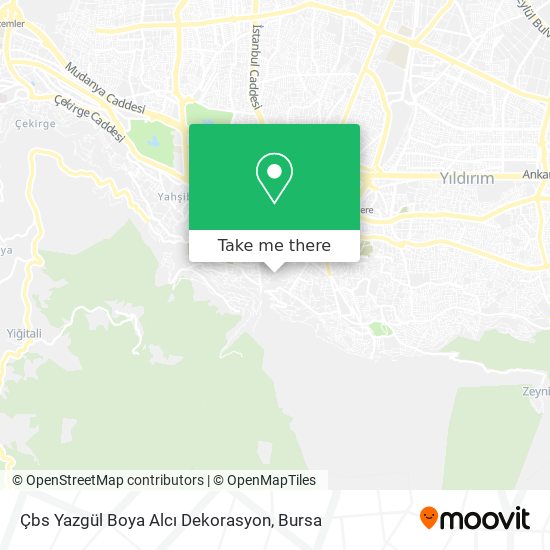 Çbs Yazgül Boya Alcı Dekorasyon map