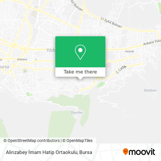 Alirızabey İmam Hatip Ortaokulu map