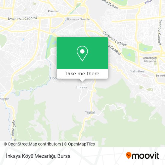 İnkaya Köyü Mezarlığı map