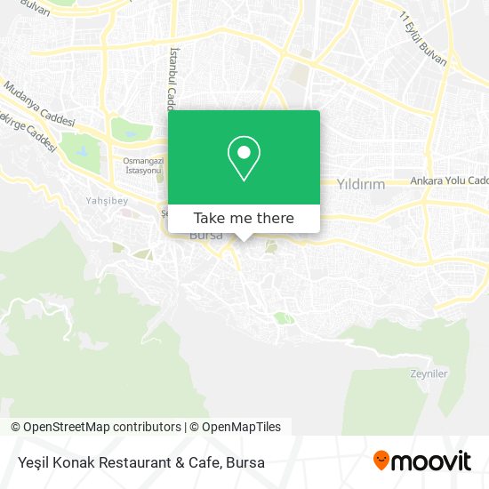 Yeşil Konak Restaurant & Cafe map