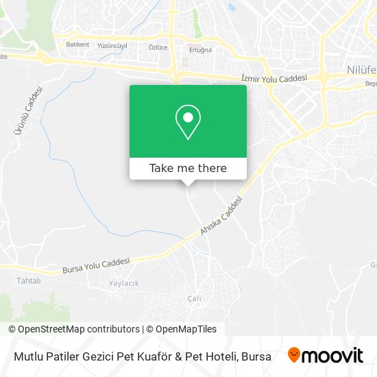 Mutlu Patiler Gezici Pet Kuaför & Pet Hoteli map