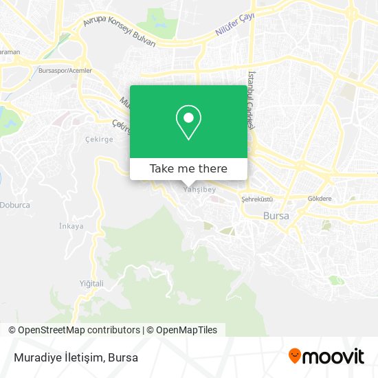Muradiye İletişim map