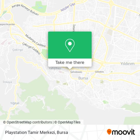 Playstatıon Tamir Merkezi map