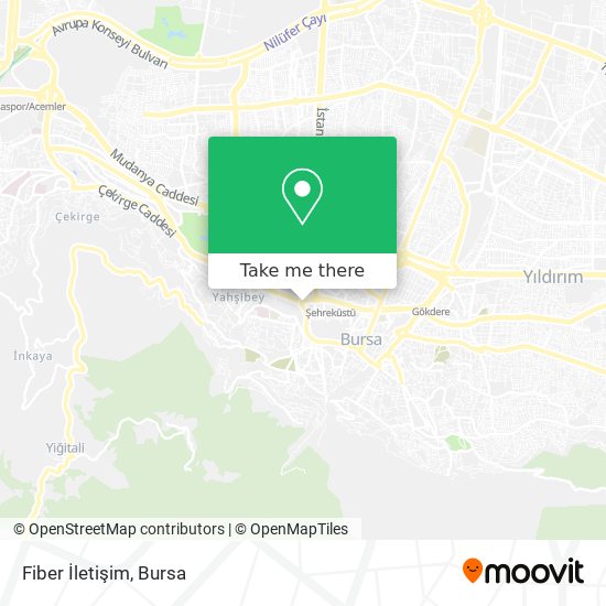 Fiber İletişim map