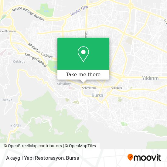 Akaygil Yapı Restorasyon map