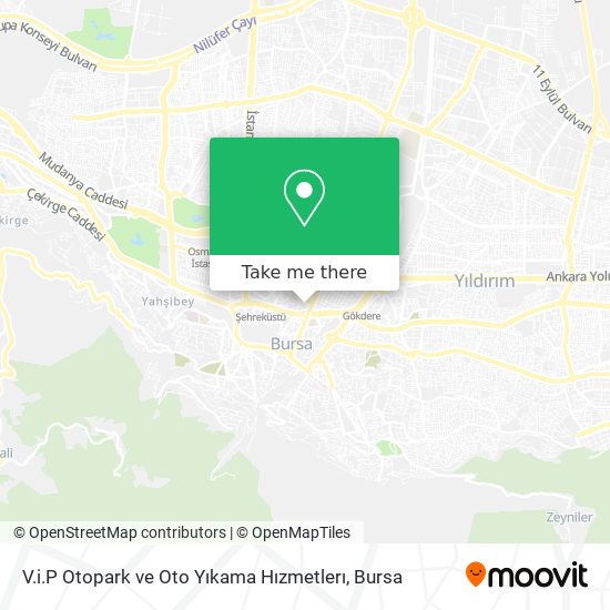 V.i.P Otopark ve Oto Yıkama Hızmetlerı map