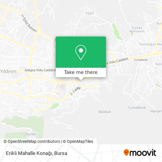 Erikli Mahalle Konağı map