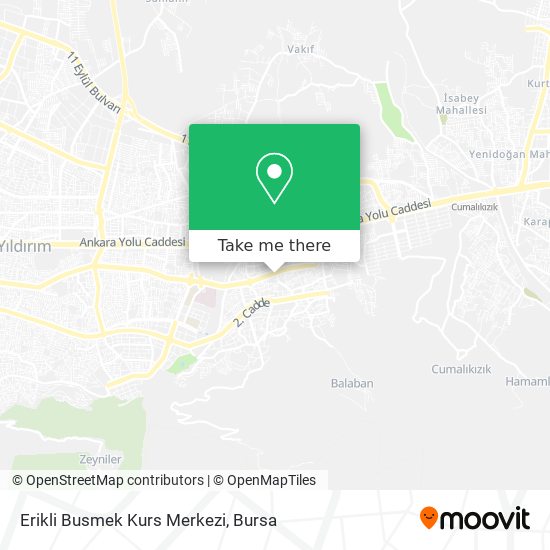 Erikli Busmek Kurs Merkezi map