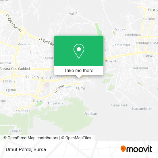 Umut Perde map