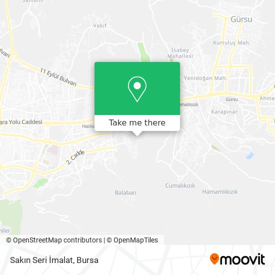 Sakın Seri İmalat map