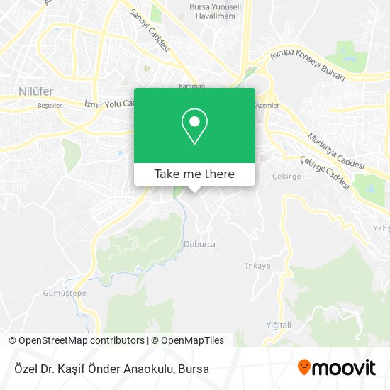 Özel Dr. Kaşif Önder Anaokulu map
