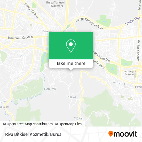 Riva Bitkisel Kozmetik map