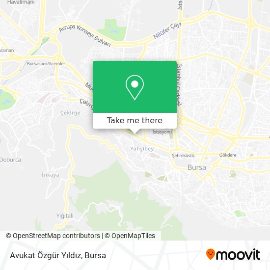 Avukat Özgür Yıldız map