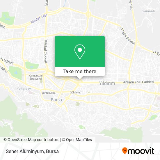 Seher Alüminyum map
