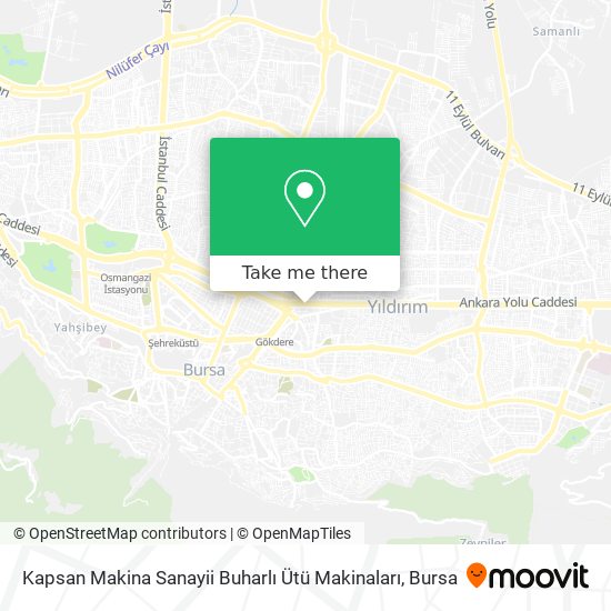 Kapsan Makina Sanayii Buharlı Ütü Makinaları map
