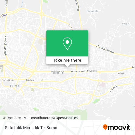 Safa Iplık Mımarlık Te map