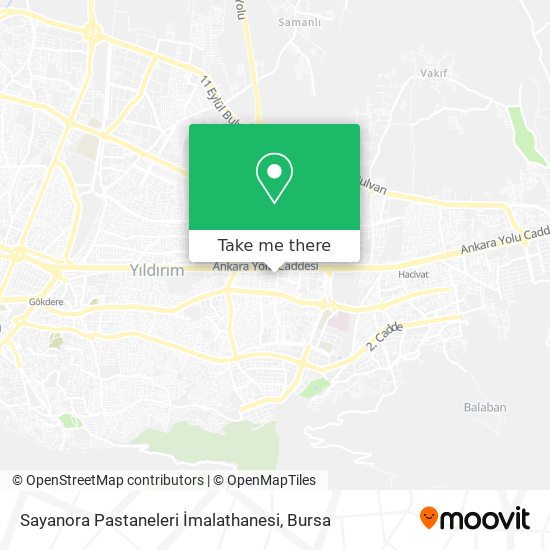 Sayanora Pastaneleri İmalathanesi map