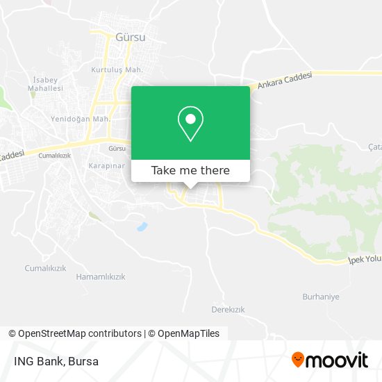 ING Bank map