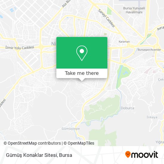 Gümüş Konaklar Sitesi map