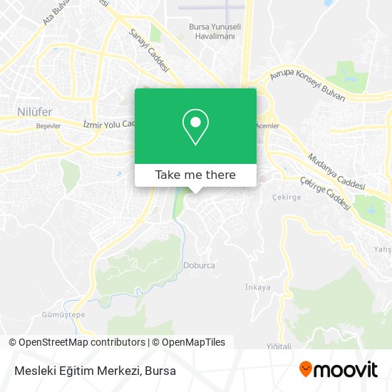 Mesleki Eğitim Merkezi map