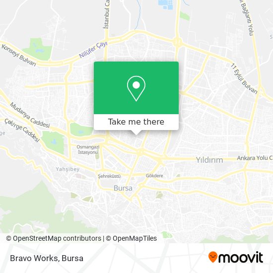 Bravo Works map