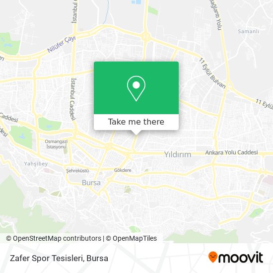 Zafer Spor Tesisleri map