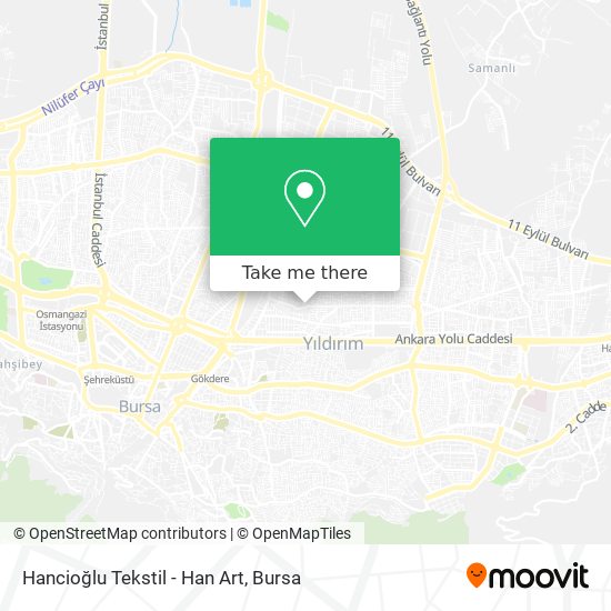 Hancioğlu Tekstil - Han Art map