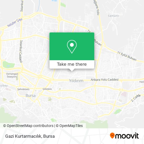 Gazi Kurtarmacılık map