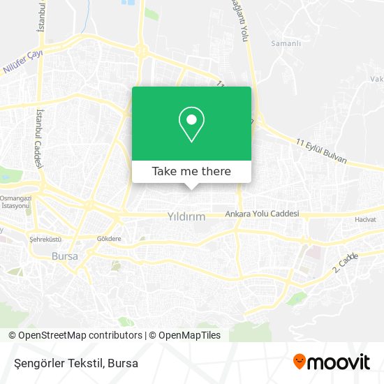 Şengörler Tekstil map