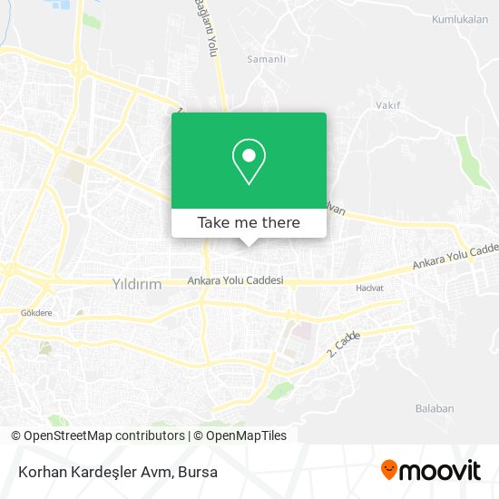 Korhan Kardeşler Avm map