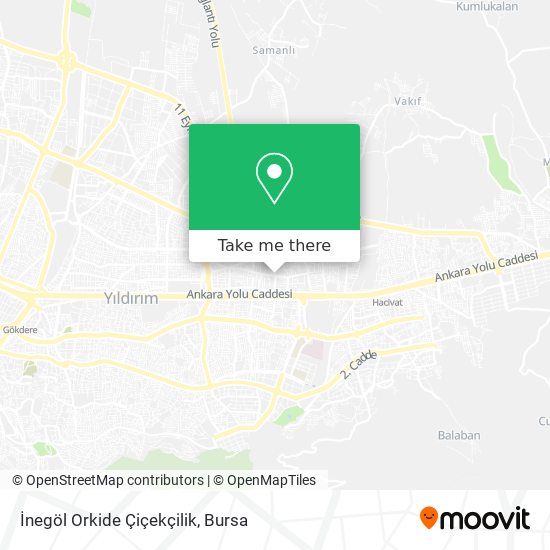 İnegöl Orkide Çiçekçilik map