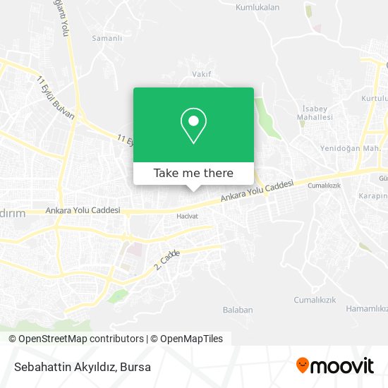 Sebahattin Akyıldız map