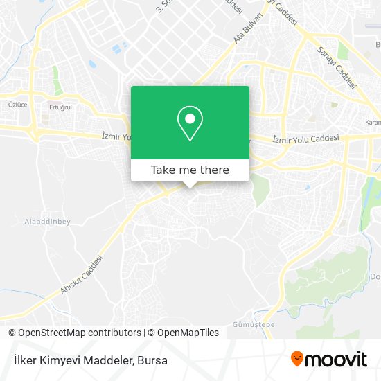 İlker Kimyevi Maddeler map