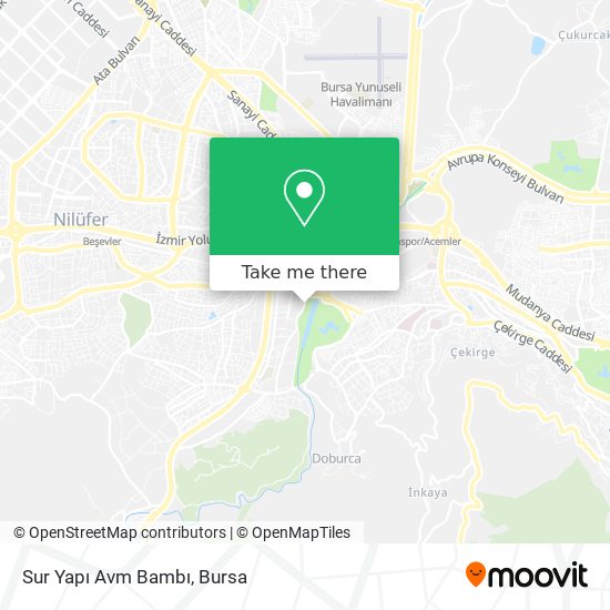Sur Yapı Avm Bambı map