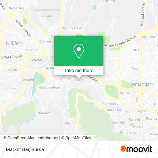 Bar Market map