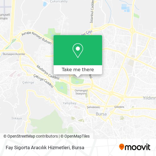 Fay Sigorta Aracılık Hizmetleri map