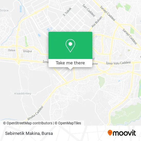 Sebirnetik Makina map