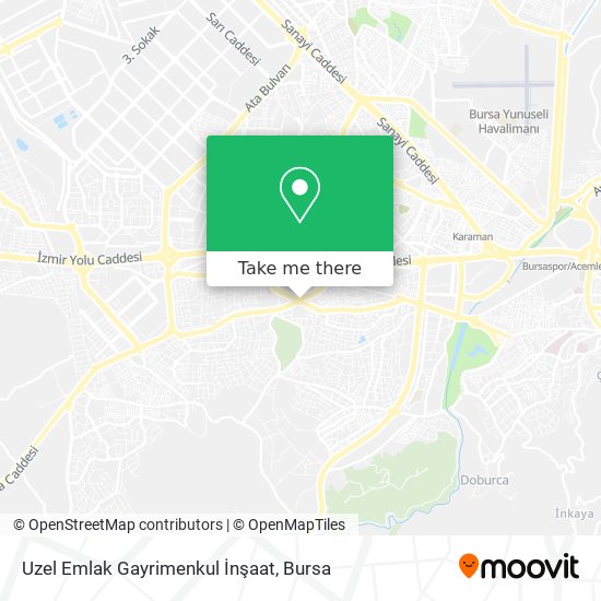 Uzel Emlak Gayrimenkul İnşaat map