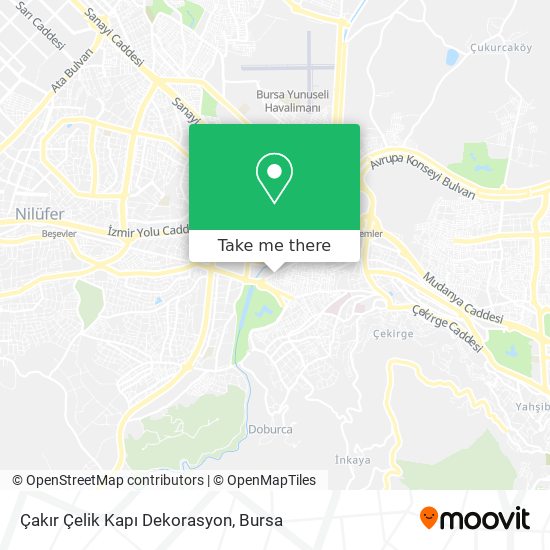 Çakır Çelik Kapı Dekorasyon map