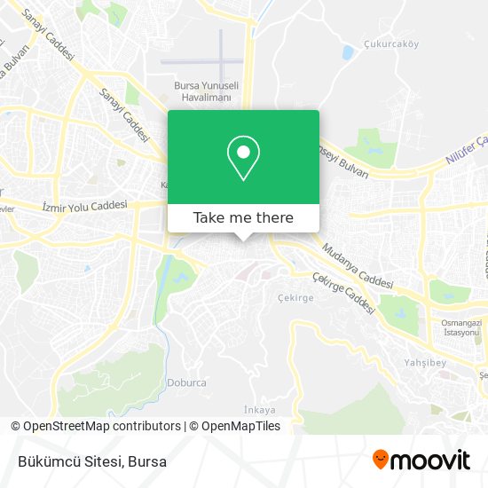 Bükümcü Sitesi map