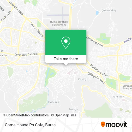 Game House Ps Cafe map