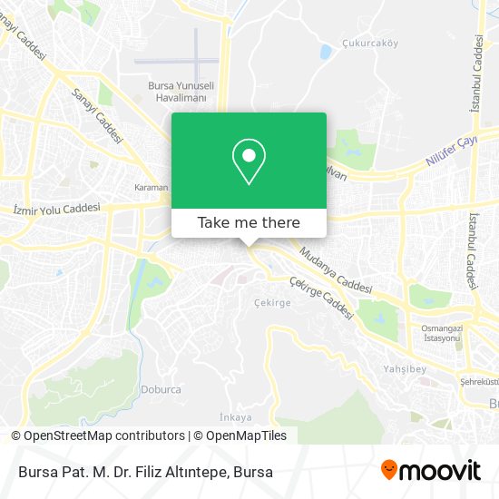 Bursa Pat. M. Dr. Filiz Altıntepe map