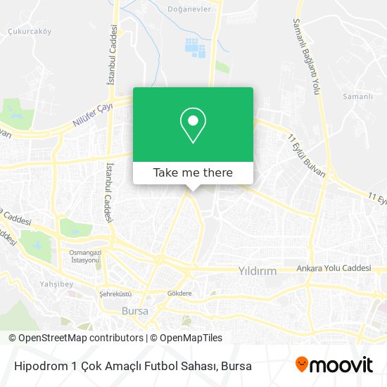 Hipodrom 1 Çok Amaçlı Futbol Sahası map