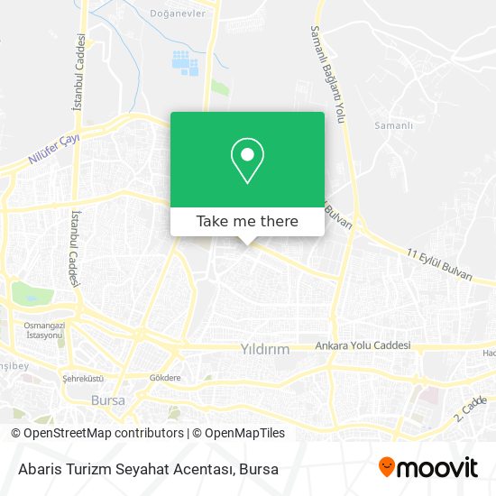 Abaris Turizm Seyahat Acentası map