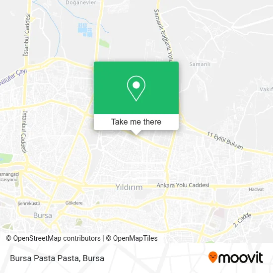 Bursa Pasta Pasta map