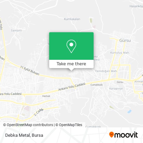 Debka Metal map