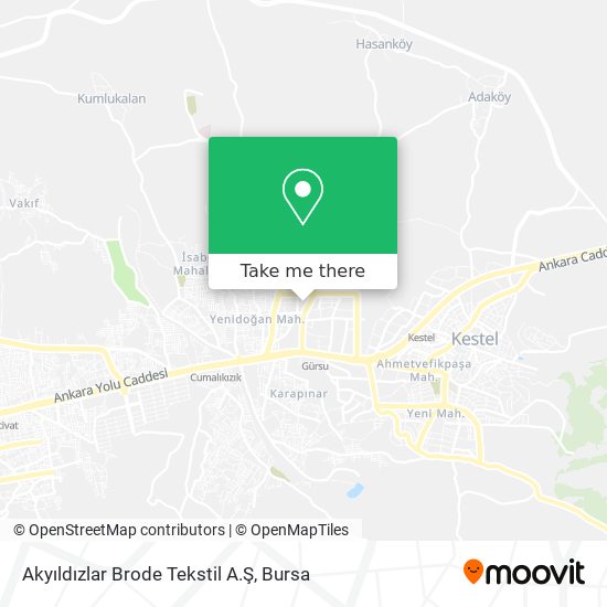 Akyıldızlar Brode Tekstil A.Ş map