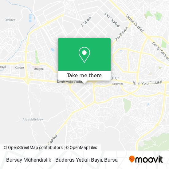 Bursay Mühendislik - Buderus Yetkili Bayii map